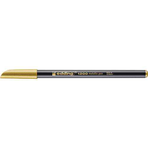 Marcador Fibra Edding 1200 Dourado
