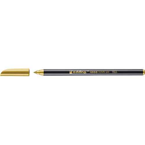 Marcador Fibra Edding 1200 Dourado