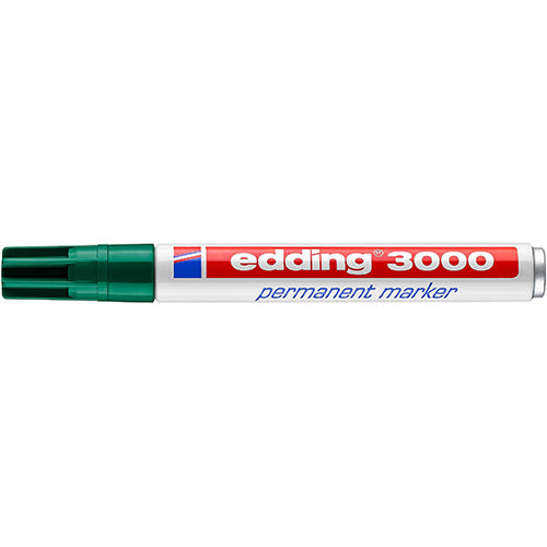 Marcador Permanente Edding 3000 Verde