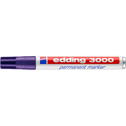 Marcador Permanente Edding 3000 Violeta