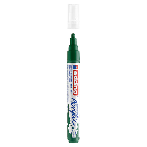 Marcador Acrílico Edding Fine 5300 Verde Musgo 904