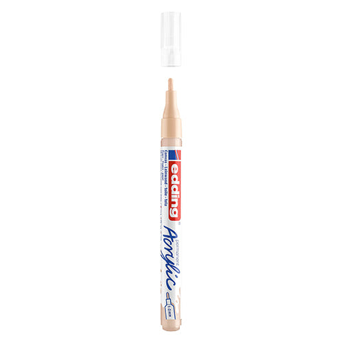 Marcador Acrílico Edding Fine 5300 Beje 255