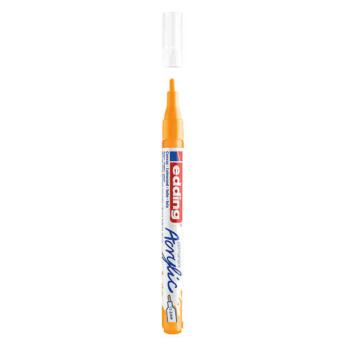Marcador Acrílico Edding Fine 5300 Amarelo Sol 906