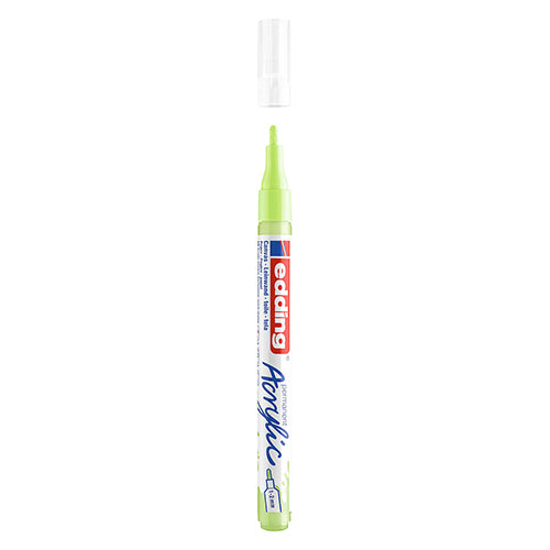 Marcador Acrílico Edding Fine 5300 Verde Pastel 917