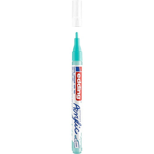 Marcador Acrílico Edding Fine 5300 Turquesa 934