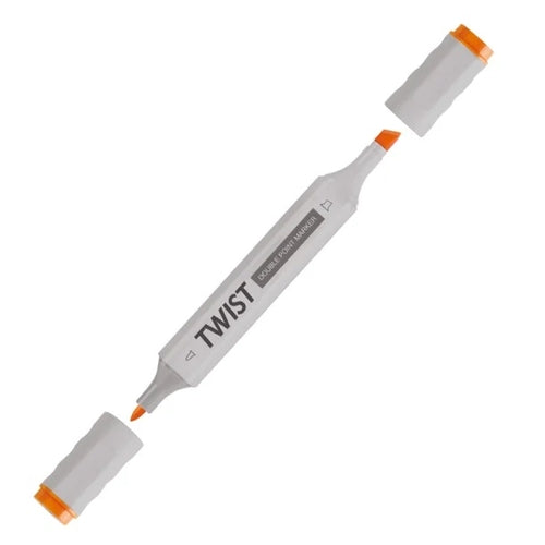 Marcadores Campus Sketch Marker 2 Pontas Twist - 60 Unidades