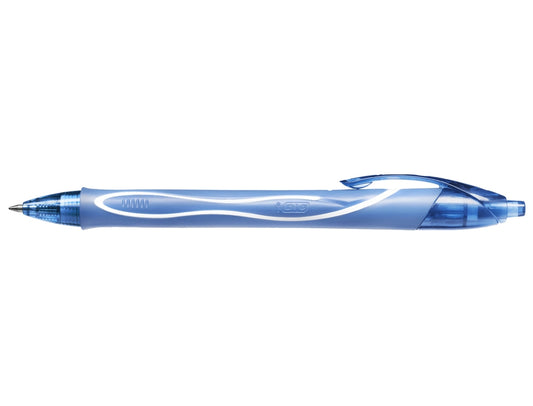 Esferográfica Bic Gelocity Retrátil 0,7mm Turquesa Cx.12