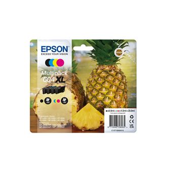 Epson 604XL Pack de 4 Tinteiros Originais - C13T10H64010