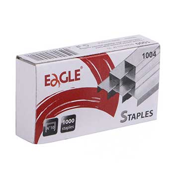 Agrafos 10 Eagle (2/ 10 Folhas) 4 Cx1000un