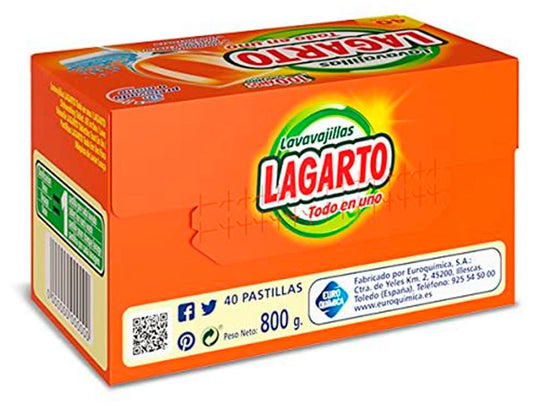 Detergente Máquina Loiça em Pastilhas All in One Cx.40