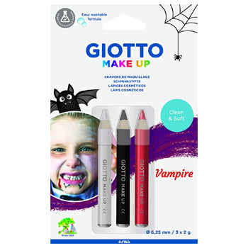 Lápis Facial Giotto Vampiro 3 Cores