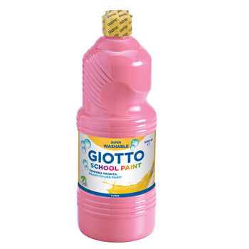 Boião Guache 1lt Giotto Escolar Rosa