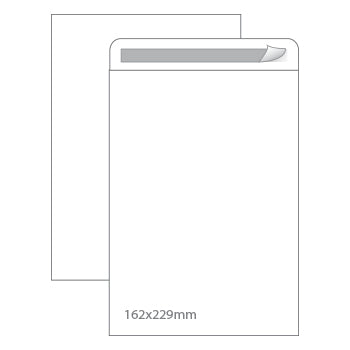 Envelopes Saco 162x229mm C5 Branco 90g Autodex 250un