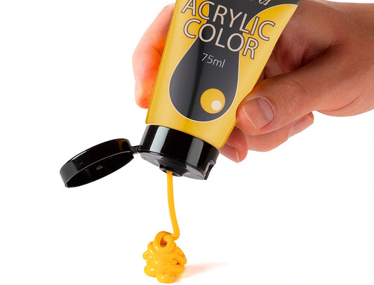 Tinta Acrílica Pentel 75ml Amarelo Acastanhado