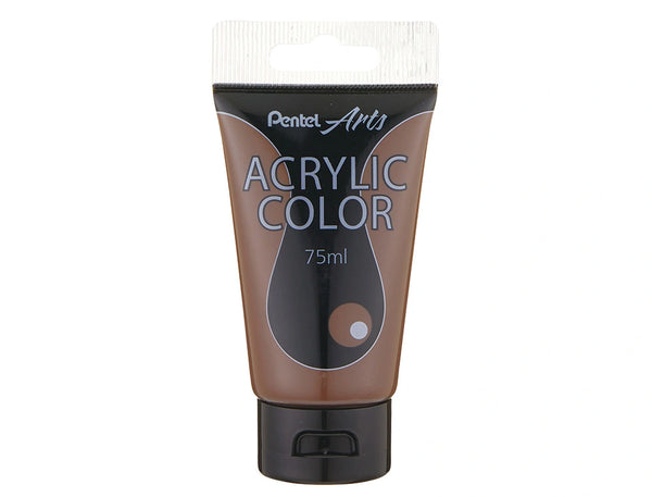 Tinta Acrílica Pentel 75ml Castanho
