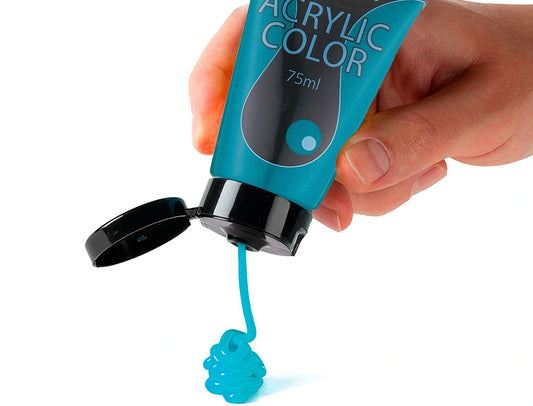 Tinta Acrílica Pentel 75ml Azul Esverdeado
