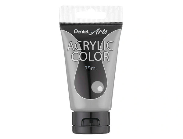 Tinta Acrílica Pentel 75ml Prateado