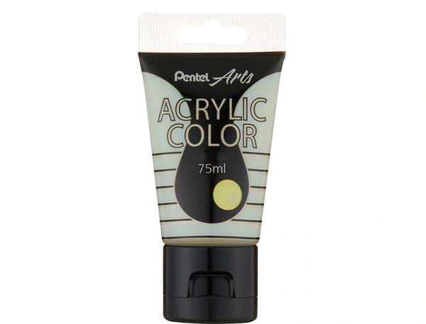 Tinta Acrílica Pentel 75ml Pérola Iridescente Amarelo