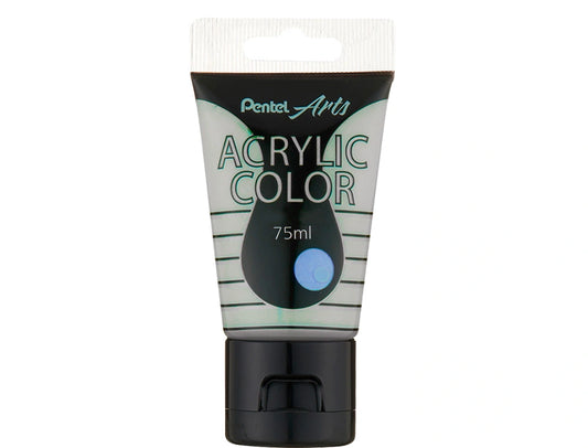 Tinta Acrílica Pentel 75ml Pérola Iridescente Azul