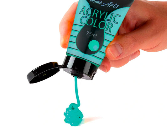 Tinta Acrílica Pentel 75ml Verde Metálico