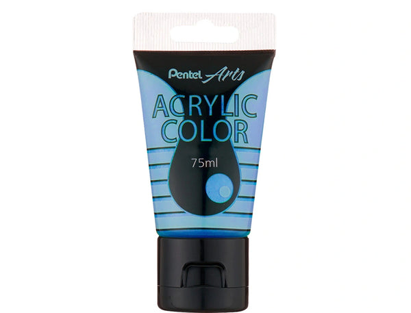 Tinta Acrílica Pentel 75ml Azul Metálico