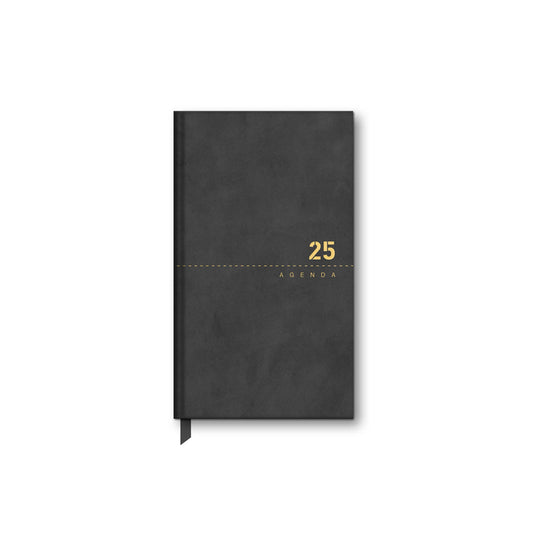 Agenda 2025 Semanal Vintage Ambar 90x154mm