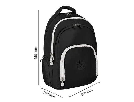 Mochila Antartik Multibolso 19L Portátil e Tablet Preto