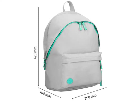 Mochila Antartik Teens 20l Compartimento Portátil Cinza