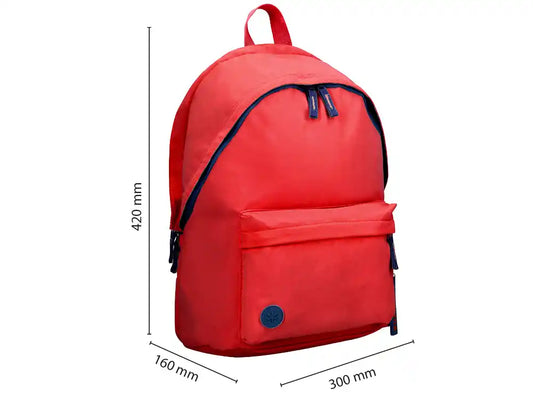 Mochila Antartik Teens 20l Compartimento Portátil Granate