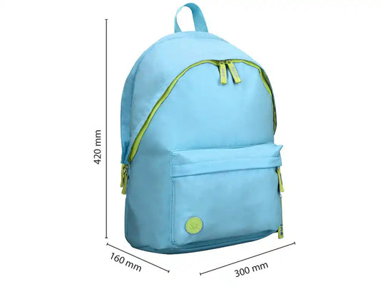Mochila Antartik Teens 20l Compartimento Portátil Turquesa