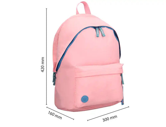 Mochila Antartik Teens 20l Compartimento Portátil Rosa