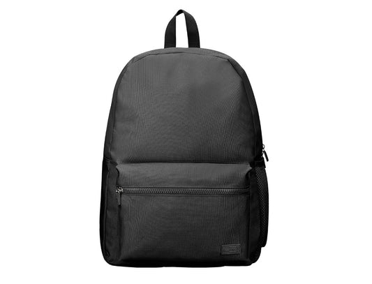 Mochila Escolar Bolso Lateral Elastico Preto