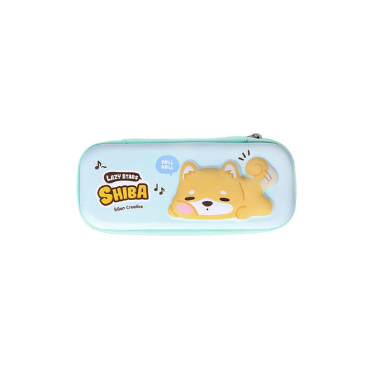 Estojo Retangular Eva Lazy Stars Shiba