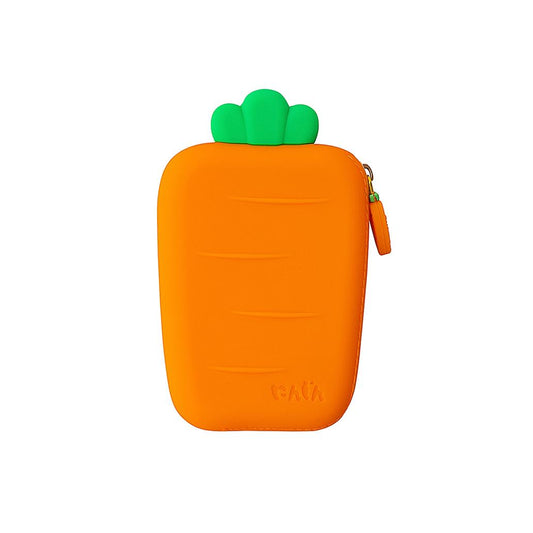 Porta Moedas Silicone Cenoura