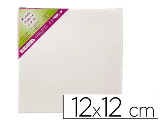 Tela Pintura Lenco Agrafado Lateral Algodao 12X12cm Pack 2un