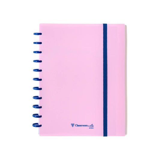 Caderno Inteligente Ambar Ecosmart PP A4 100Fls Liso Rosa