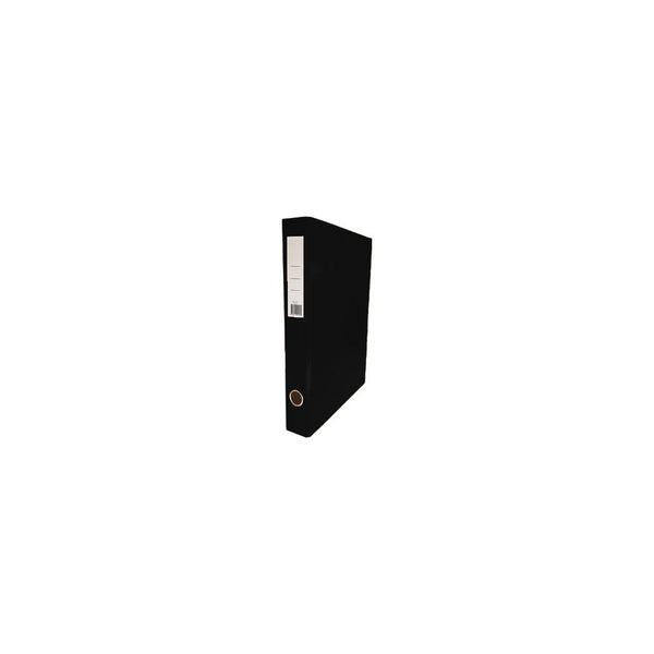 Pasta Arquivo L/E 2 Argolas 320x290x40mm Preto Pack 10