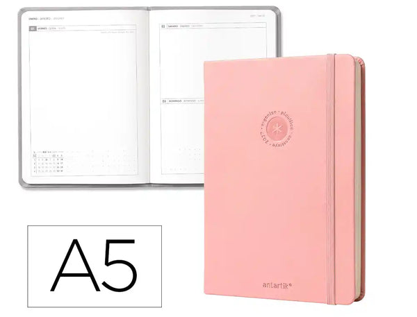 Agenda 2027 Diária Antartik A5 Rosa