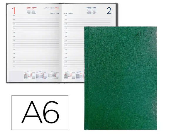 Agenda 2027 Diária Corfu A6 Verde