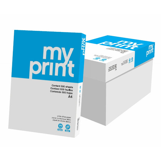 Papel Fotocopia A4 MyPrint Caixa 5 resmas