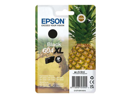 Tinteiro original preto Epson 604XL - C13T10H14010