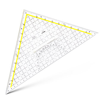 Esquadro Geométrico 32,5 cm Aristo com Pega