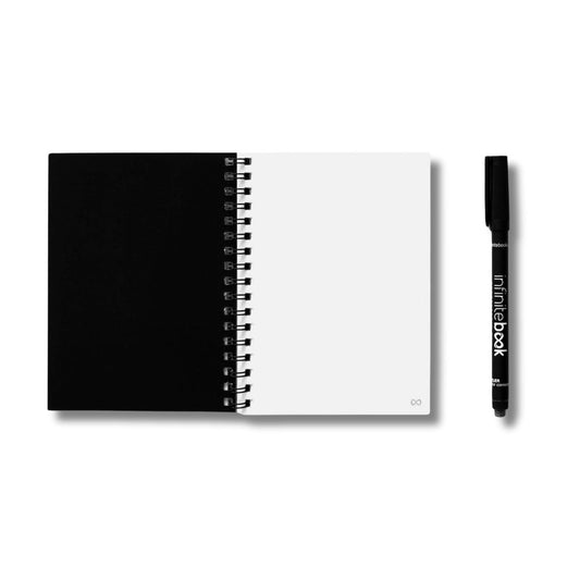 Kit Caderno Infinitebook A6 Preto