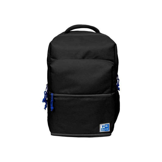 Mochila Escolar Oxford +LB B-Out 42x30x15-20cm Preta