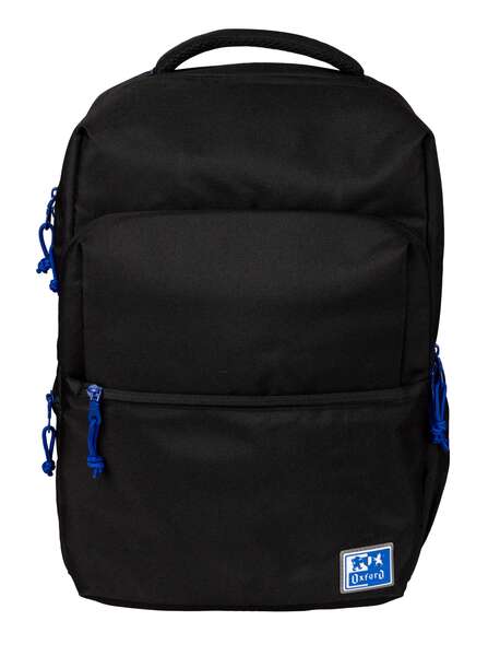 Mochila Escolar Oxford B-Ready 42x30x15cm Preta