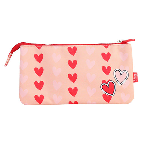 Estojo Triplo Blog Girl Power Hearts