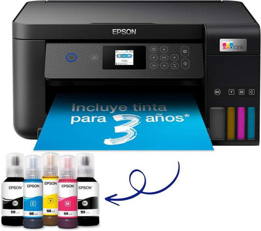 Impressora Multifuncional Cor Epson EcoTank ET2870 Wifi