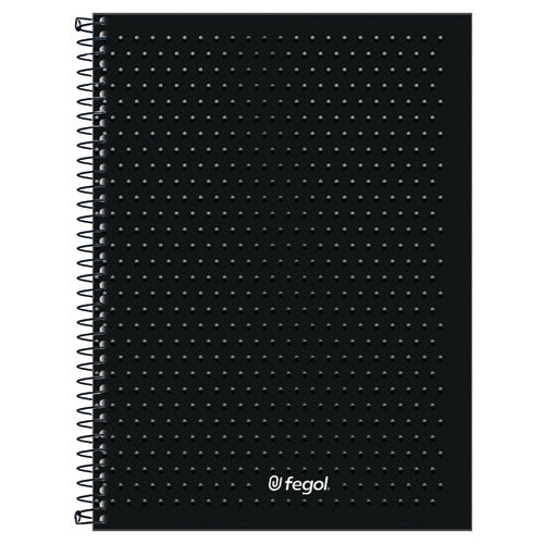 Caderno Espiral Capa Dura A4 100 Folhas Pautado