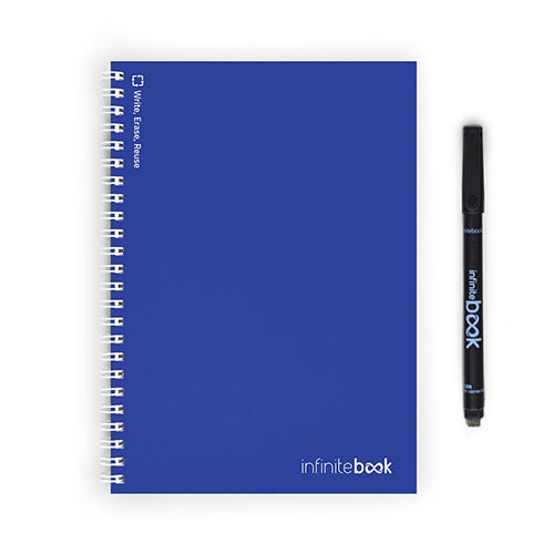 Kit Caderno Infinitebook A5 Azul