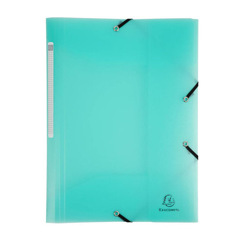 Capa com Elásticos A4 PP Exacompta Chromaline Pastel Verde